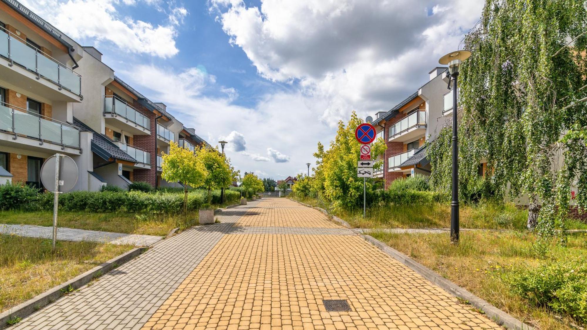 Apartamenty Piamola Jantar Park Bagian luar foto